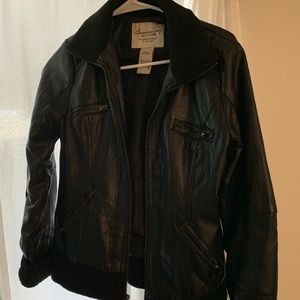American Rag black leather jacket